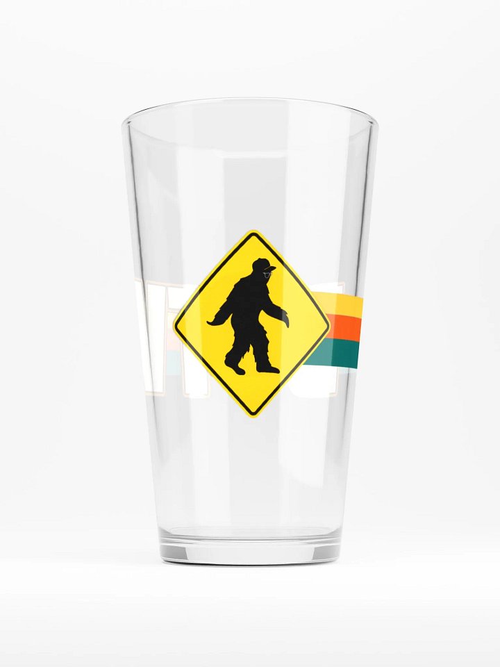 BCTV Oldschool Logo Wrap Pint Glass product image (1)