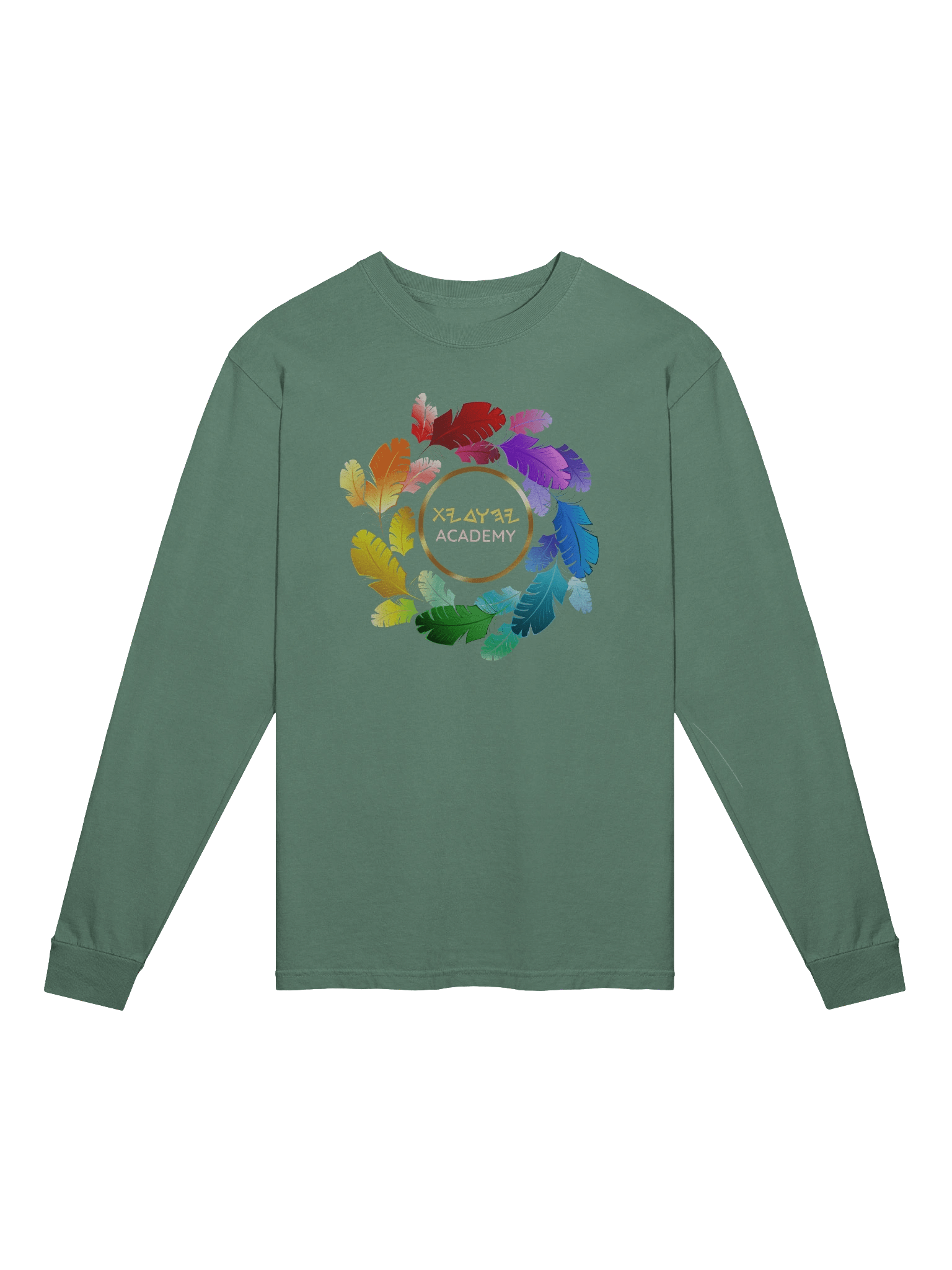 Academy Long Sleeve TShirt Sage product image (1)