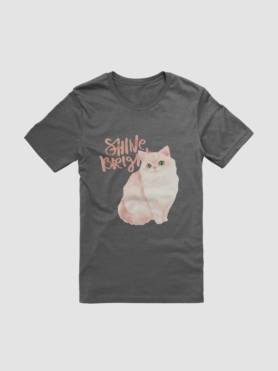 Fluffy Cat Watercolor T-Shirt product image (3)