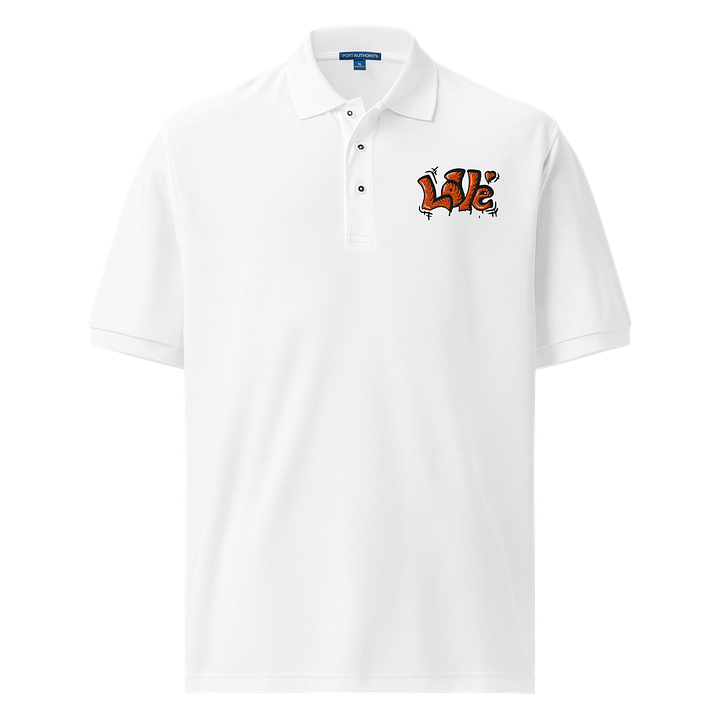 Love Striped Polo Shirt product image (1)