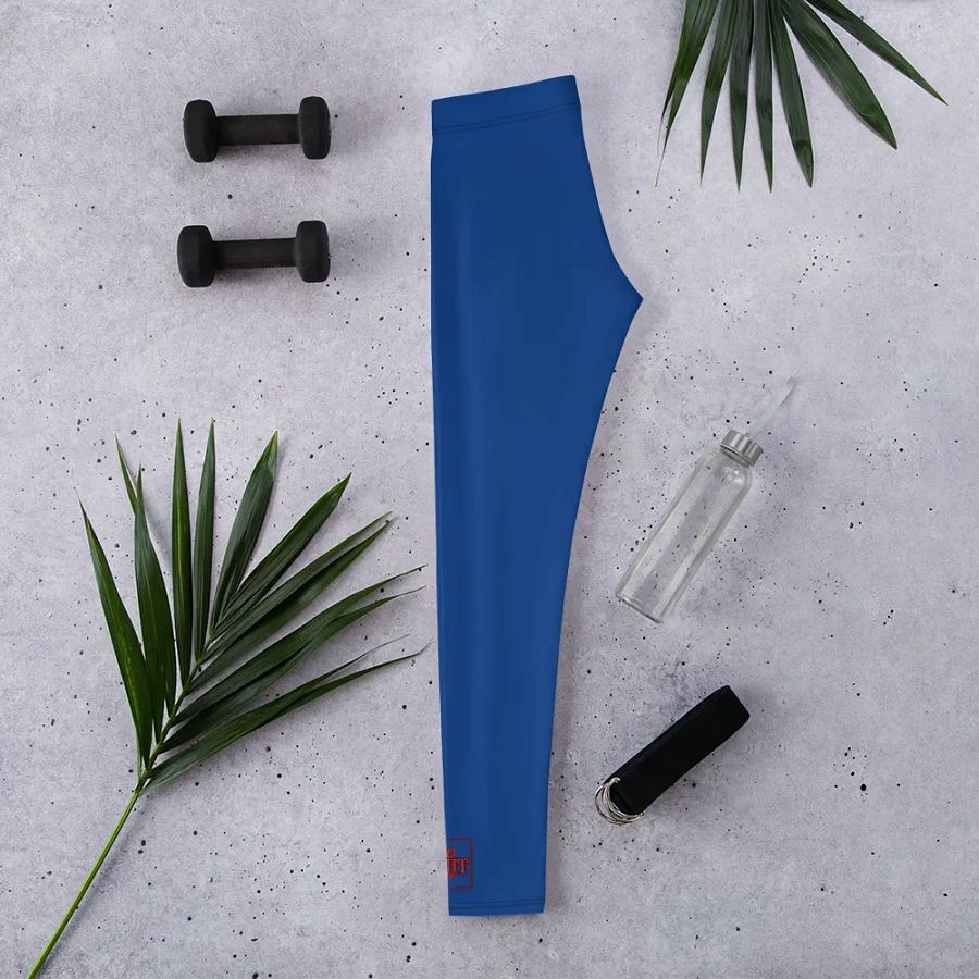 No Quit Club- Blue Sport Leggings product image (9)