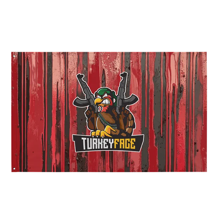 TurkeyFace War Flag product image (1)