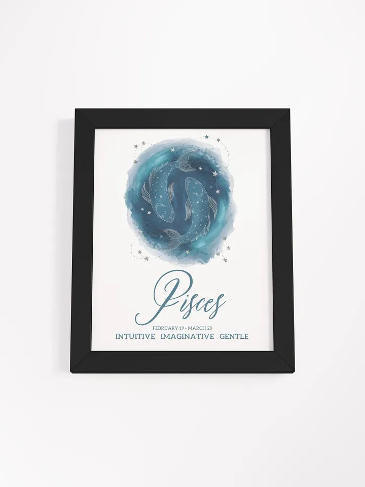 Celestial Pisces Dreamscape Poster product image (19)