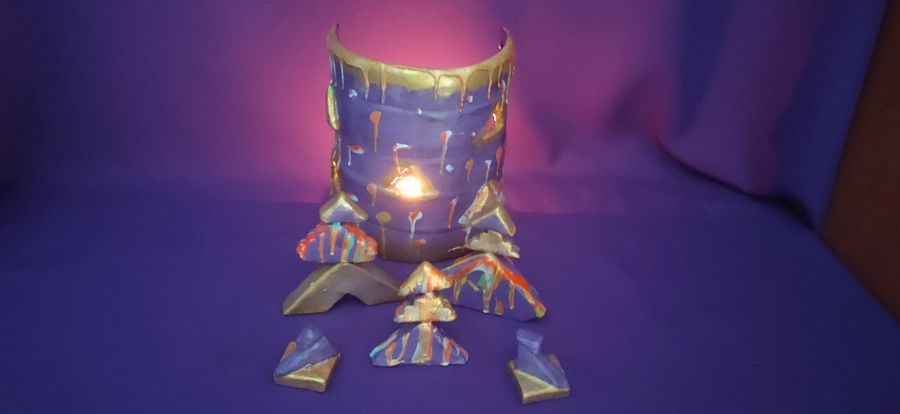 Pop Arte em presépio, Sagrada Família minimalista, decoração de natal product image (3)