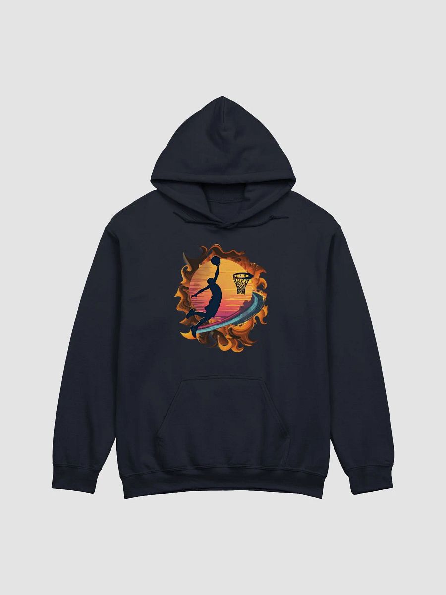 Space Shooter Basketball Sunset Slam Dunk Hoodie product image (13)