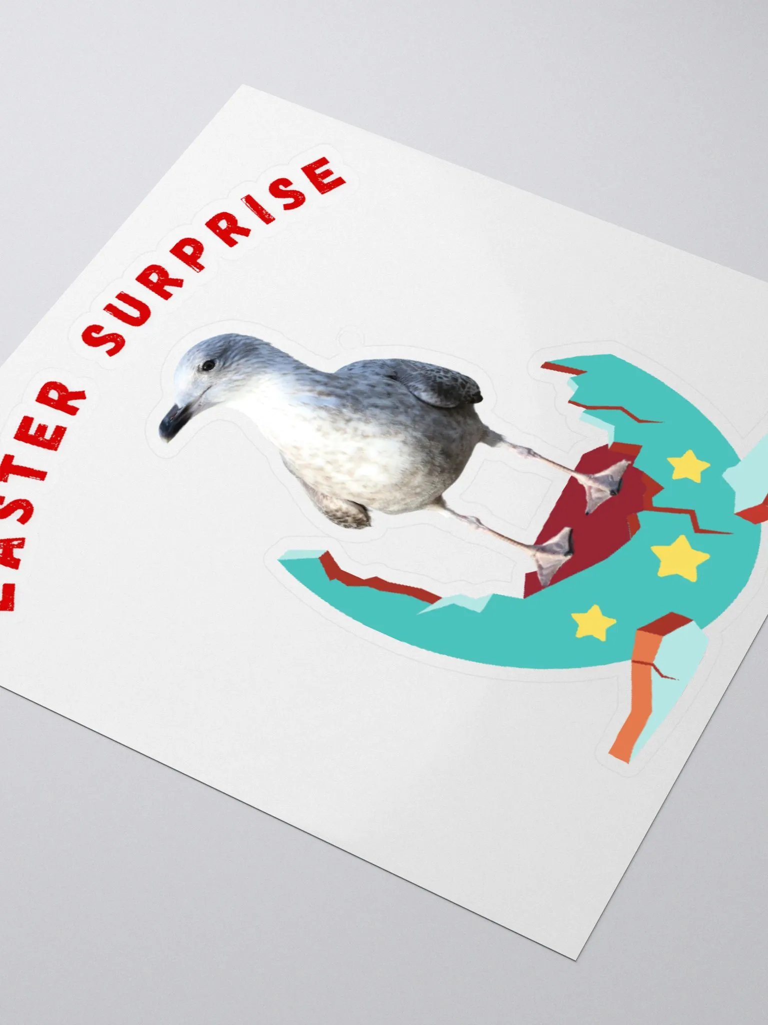 Easter Surprise - It's a Seagull Chick! product image (9)