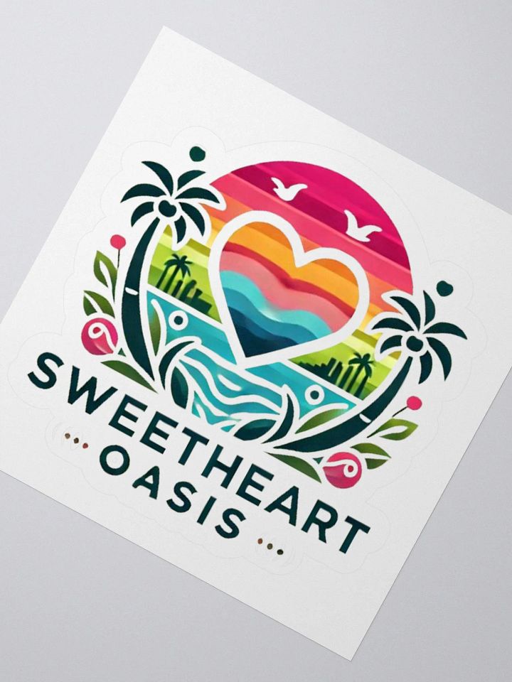 Sunset Sweetheart Oasis Sticker Set product image (6)