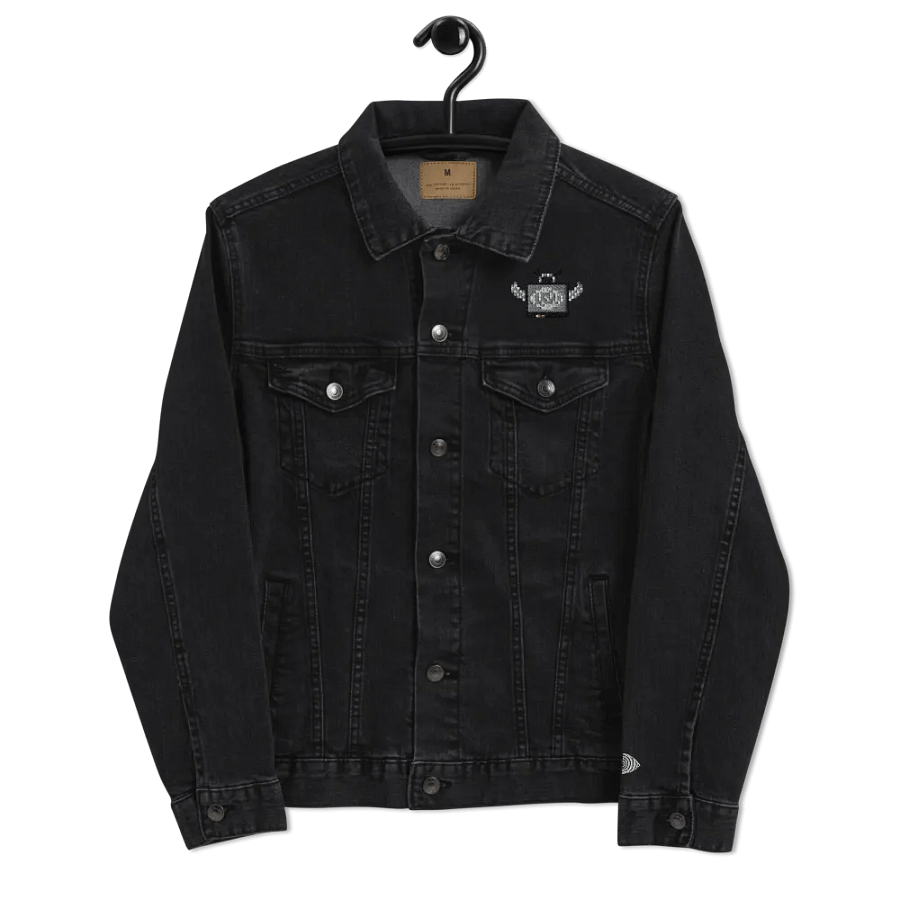 AmselTV Embroidered Denim Jacket product image (8)