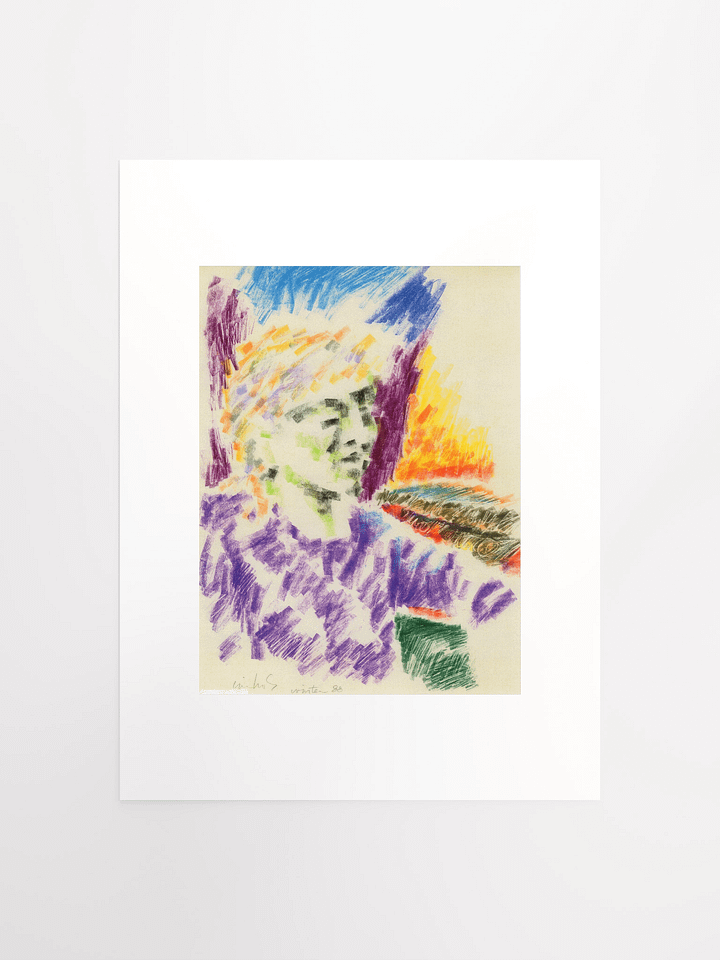 Head of a Woman 1988 print product image (2)