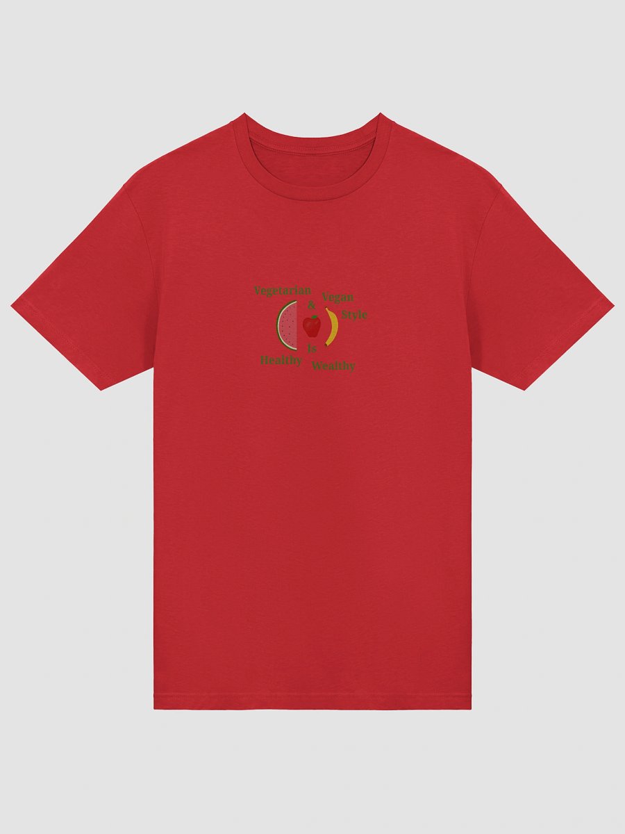 Healthy Wealthy Vegetarian & Vegan T-Shirt product image (5)