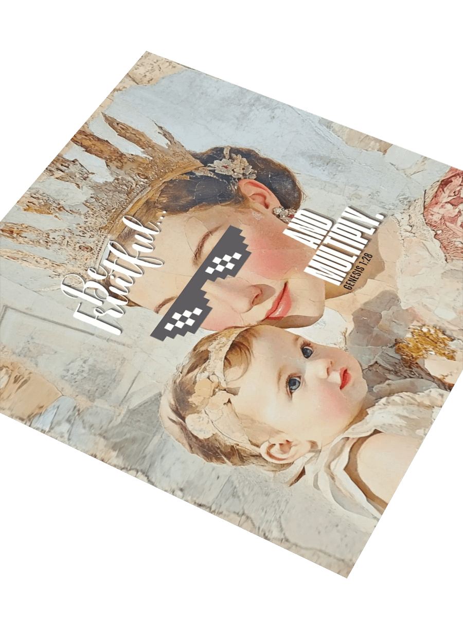 Be Fruitful: Square Sticker (Caucasian) product image (3)