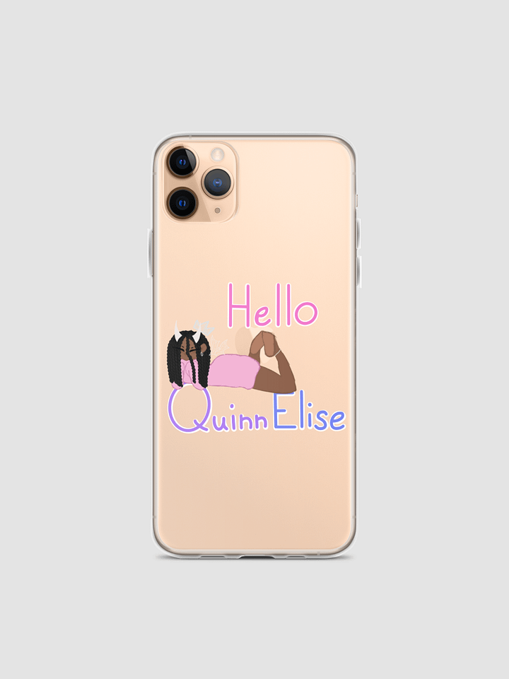 HQE Brand iPhone Case (Clear) product image (1)