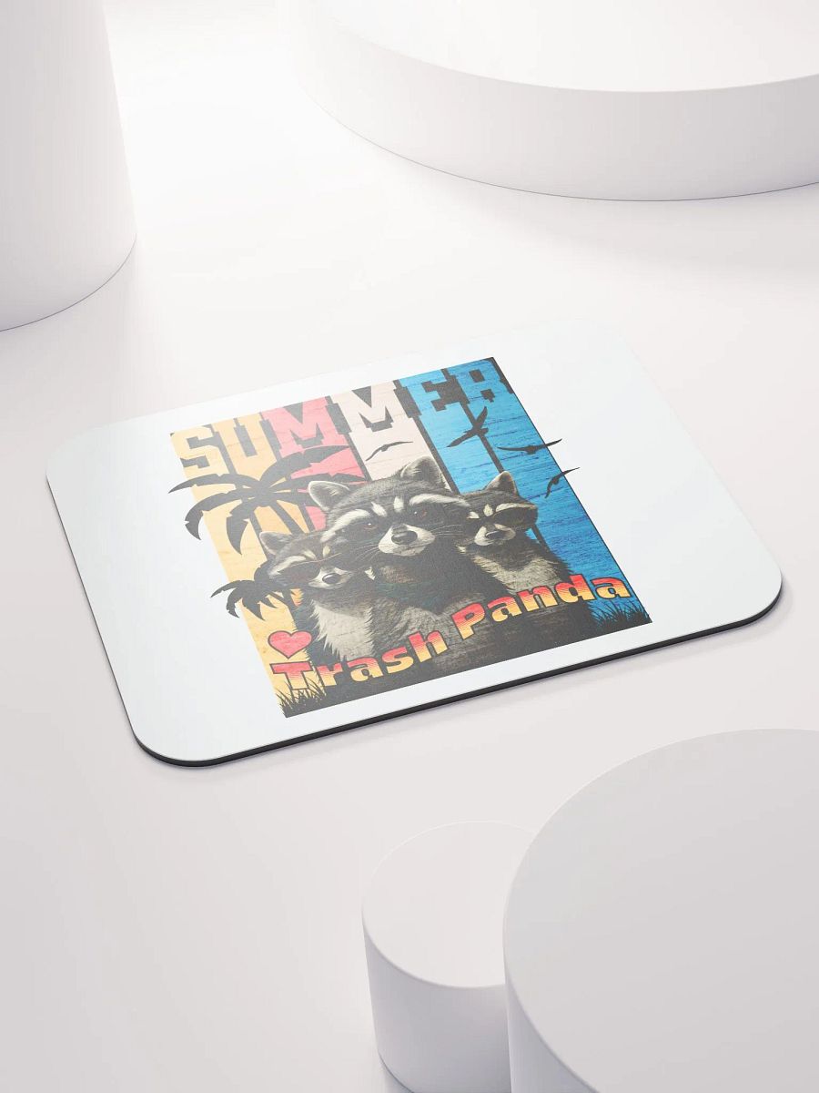 Summer Trash Panda Mouse Pad product image (4)