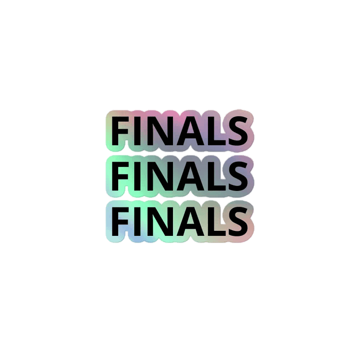 FINALS Stickers product image (1)