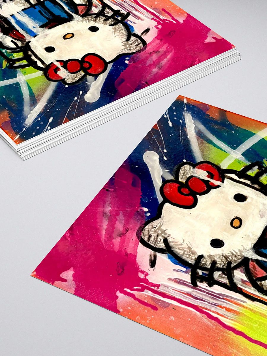 Goodbye Kitten Kiss Cut Stickers product image (12)