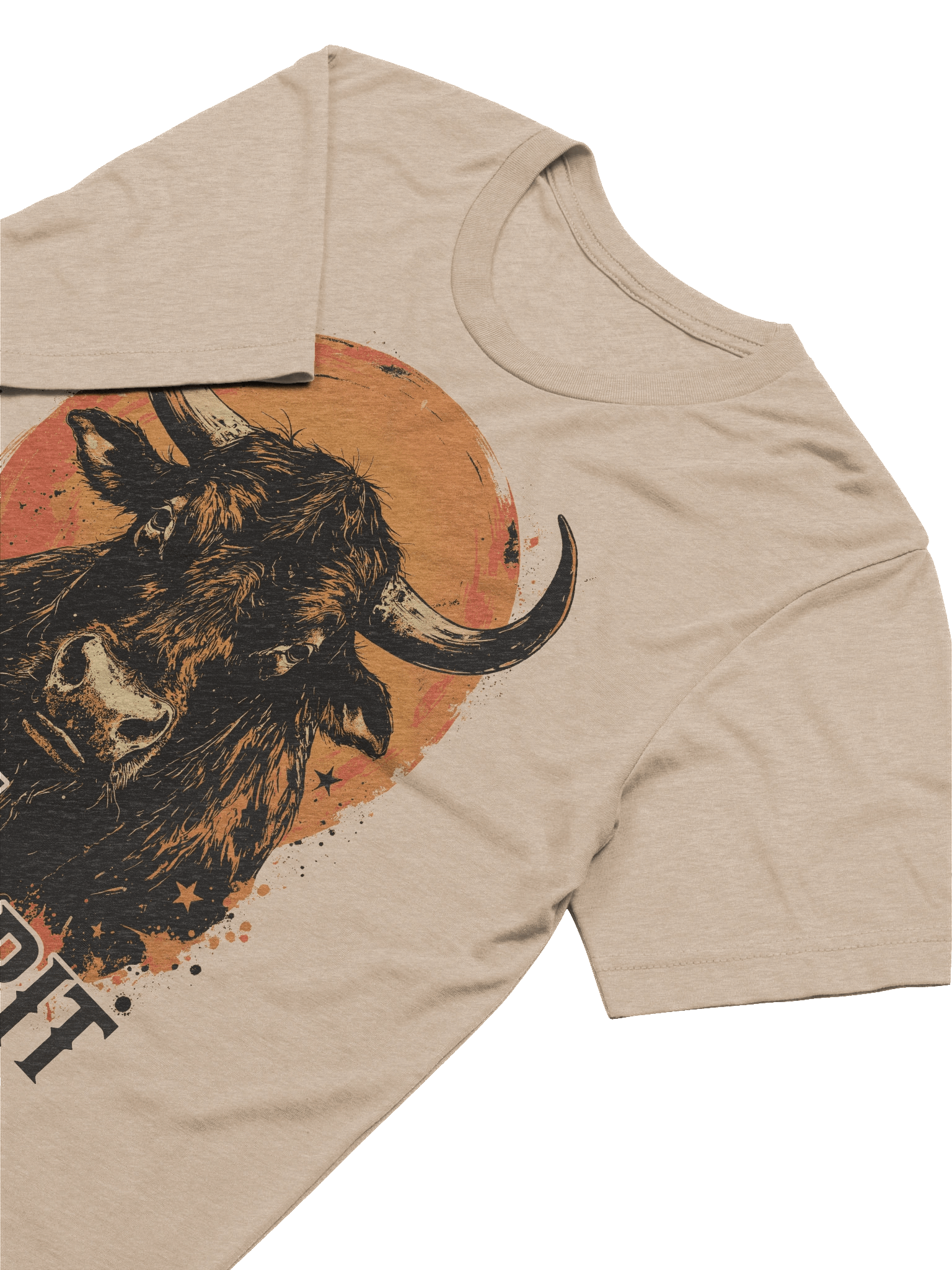 The "True Grit" Western Triblend T-shirt product image (1)