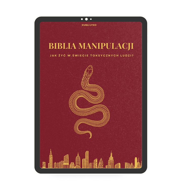 Ebook Biblia Manipulacji - Jak Żyć w Świecie Toksycznych Ludzi? + 2 Medytacje product image (1)