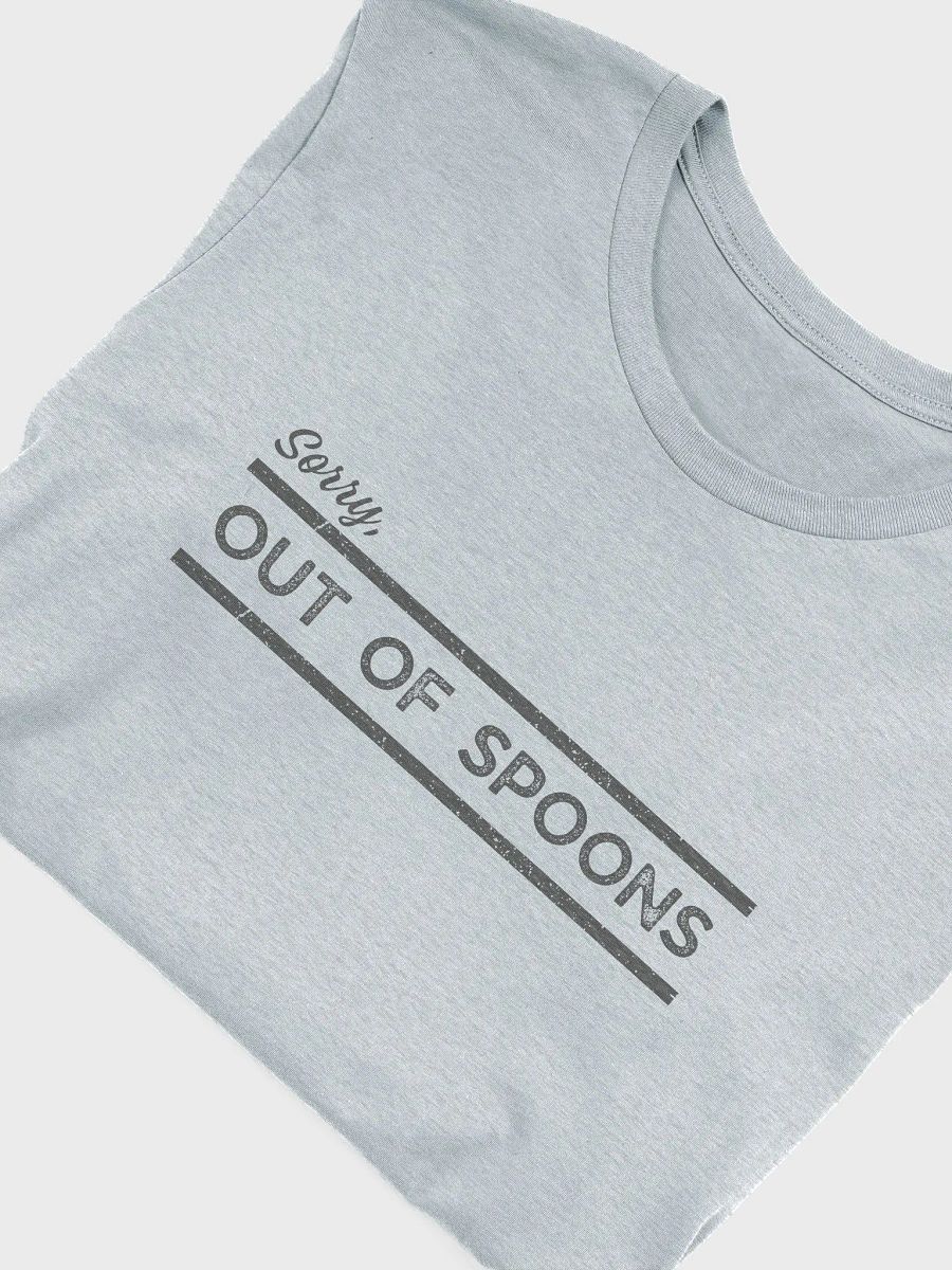 Out of S[poons] Grey Comfort T-Shirt product image (4)