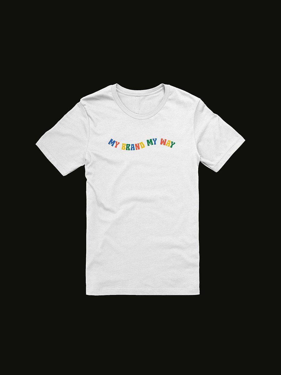 My Brand My Way Embroidered T-Shirt [C1717] product image (1)