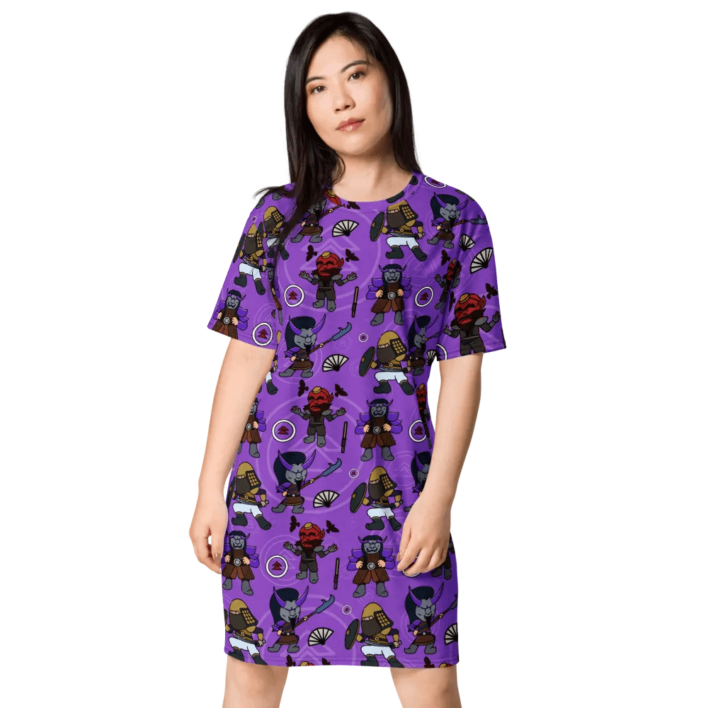 Ghost of Tsushima ONI Night Dress (Purple) product image (1)