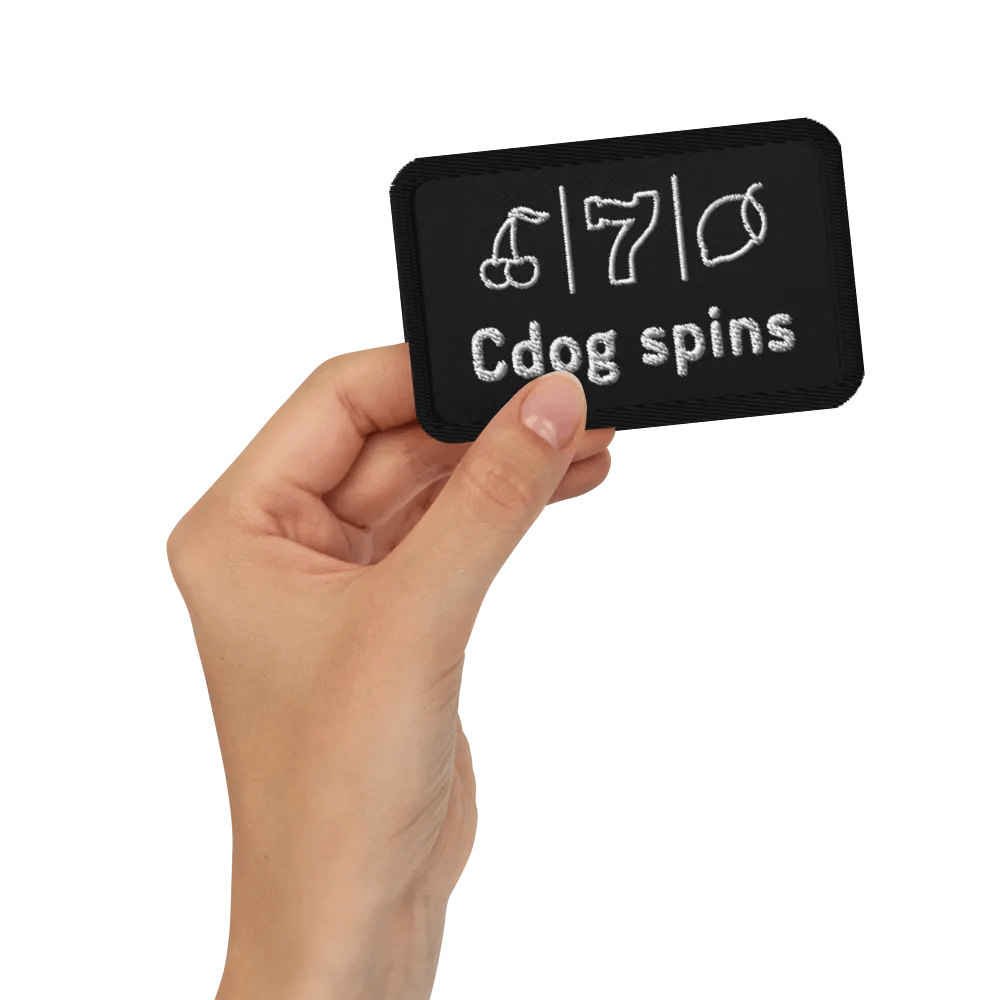 Cdog Spins Patch product image (2)