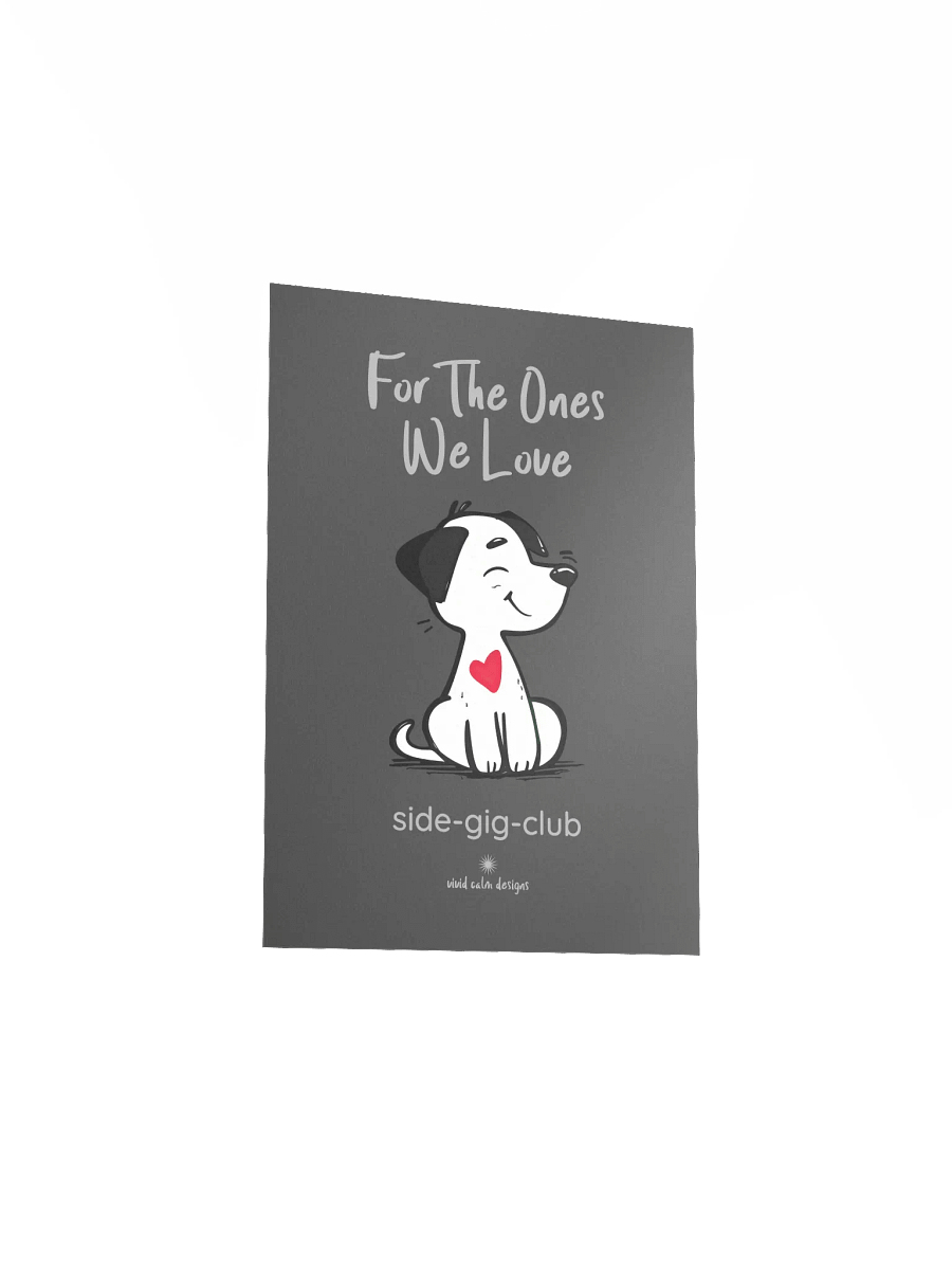 For the Ones We Love: Adorable Puppy Wall Art (Unframed) product image (3)