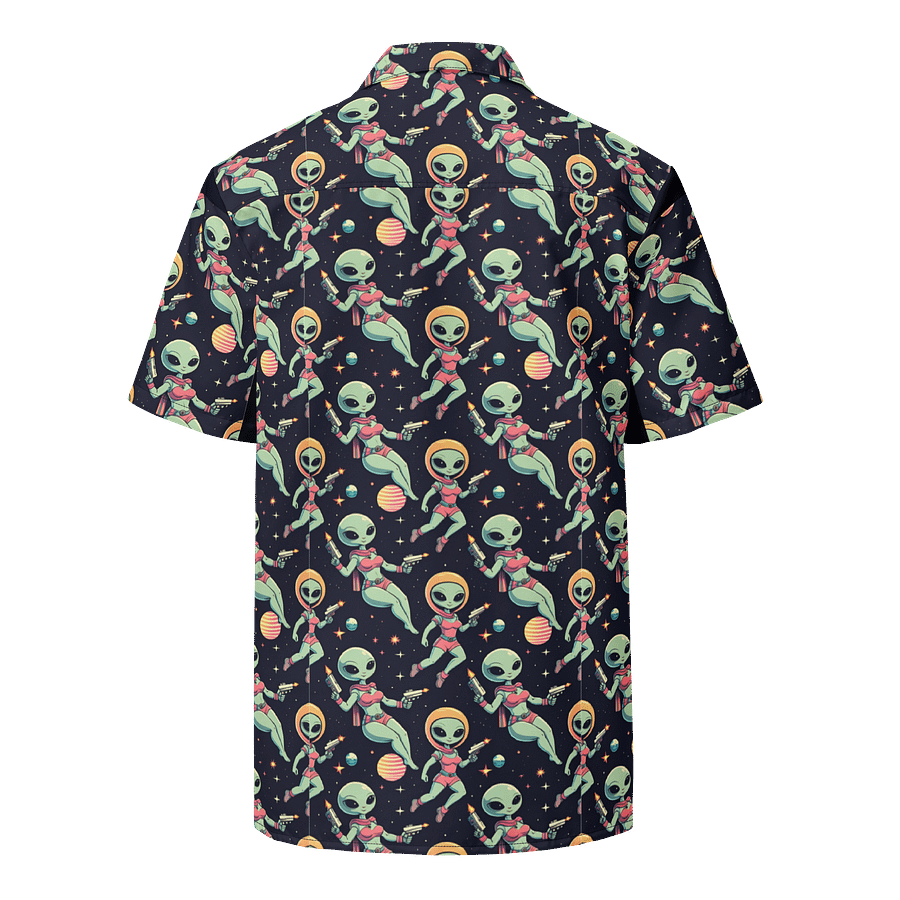 Galactic Encounter Hawaiian Shirt product image (2)
