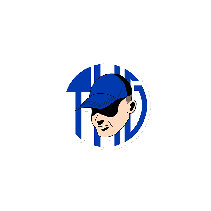 Blue THG logo Magnet product image (1)
