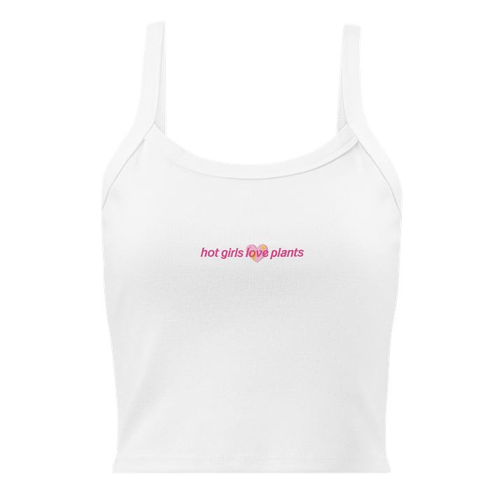 HOT GIRLS 💖 PLANTS - Mid-Length Tank product image (1)