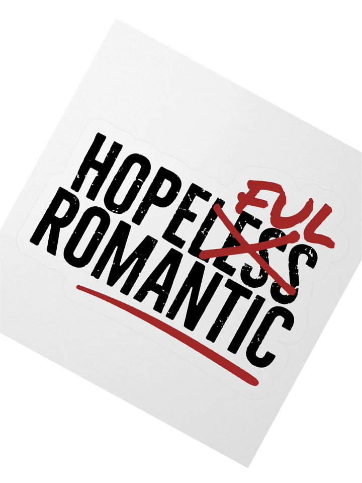 Hopeful Romantic Sticker product image (2)