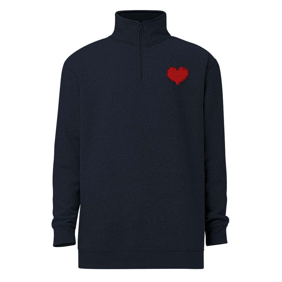 Poly Heart Fleece Zip product image (2)