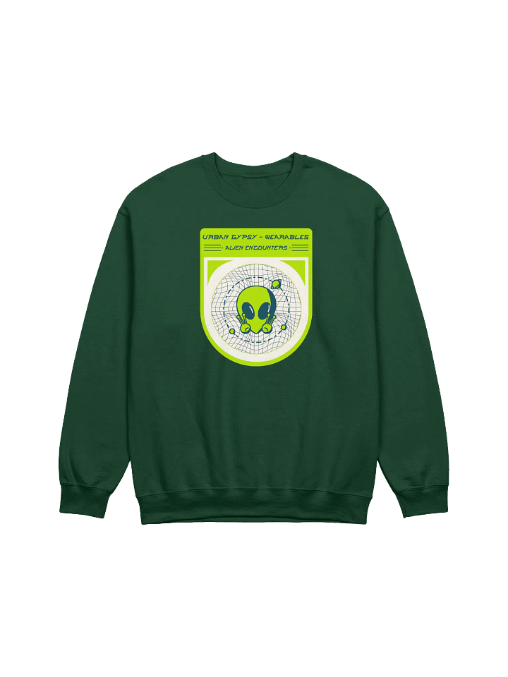 Alien Encounters Crewneck Sweatshirt product image (1)