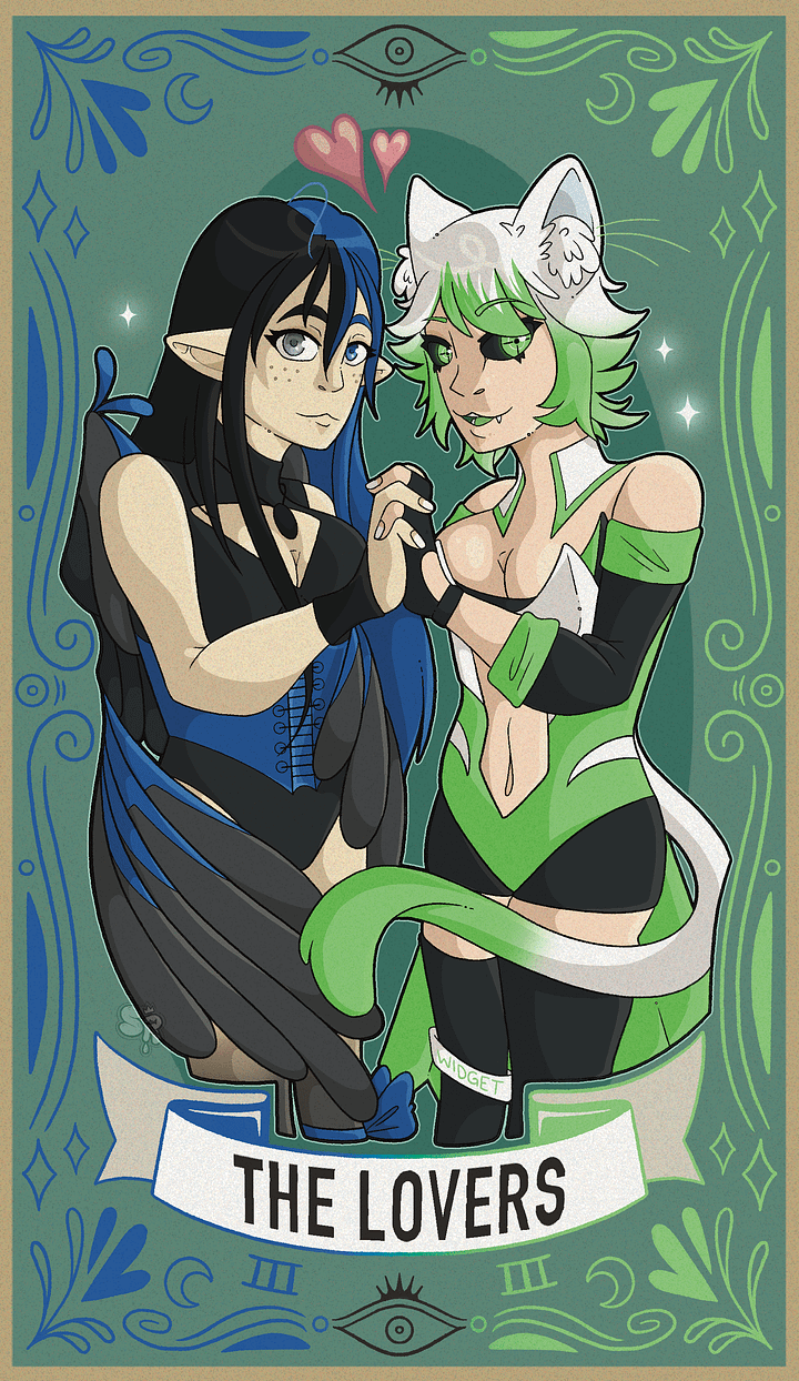 Lovers of Generations Tarot (Greeting Card) product image (1)