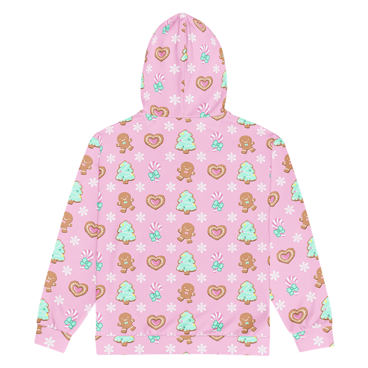 Cozy Gingerbread Zip Hoodie product image (2)