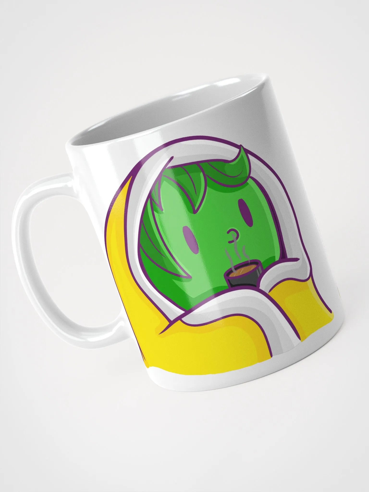 Yellow Rose Cuddler mug | Art by Duck product image (3)