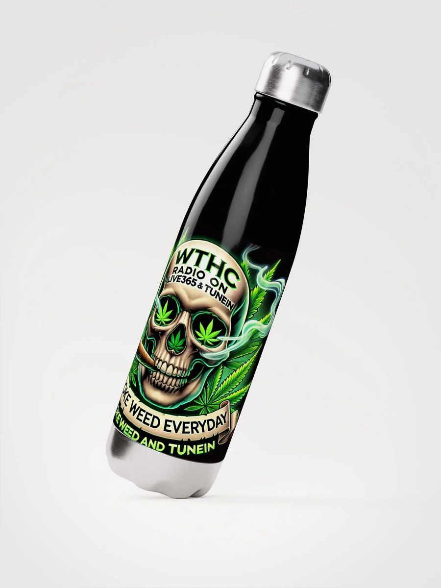 Da Stylish Cannabis Skull Stainless Steel Bottle product image (4)