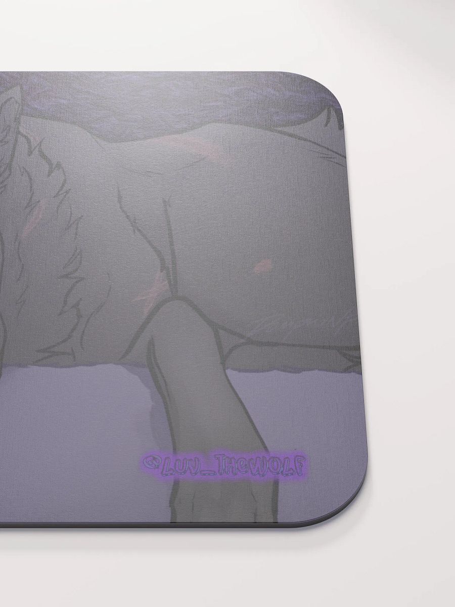 "The Slumbering Wolf" Mouse Pad product image (5)