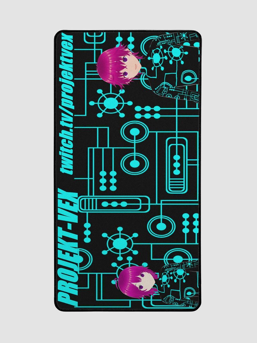 Neon Circuitry Desk Mat product image (2)