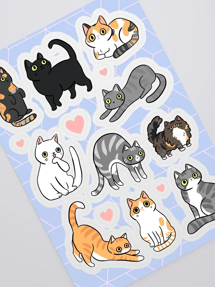 Street Cats Sticker Collection product image (2)