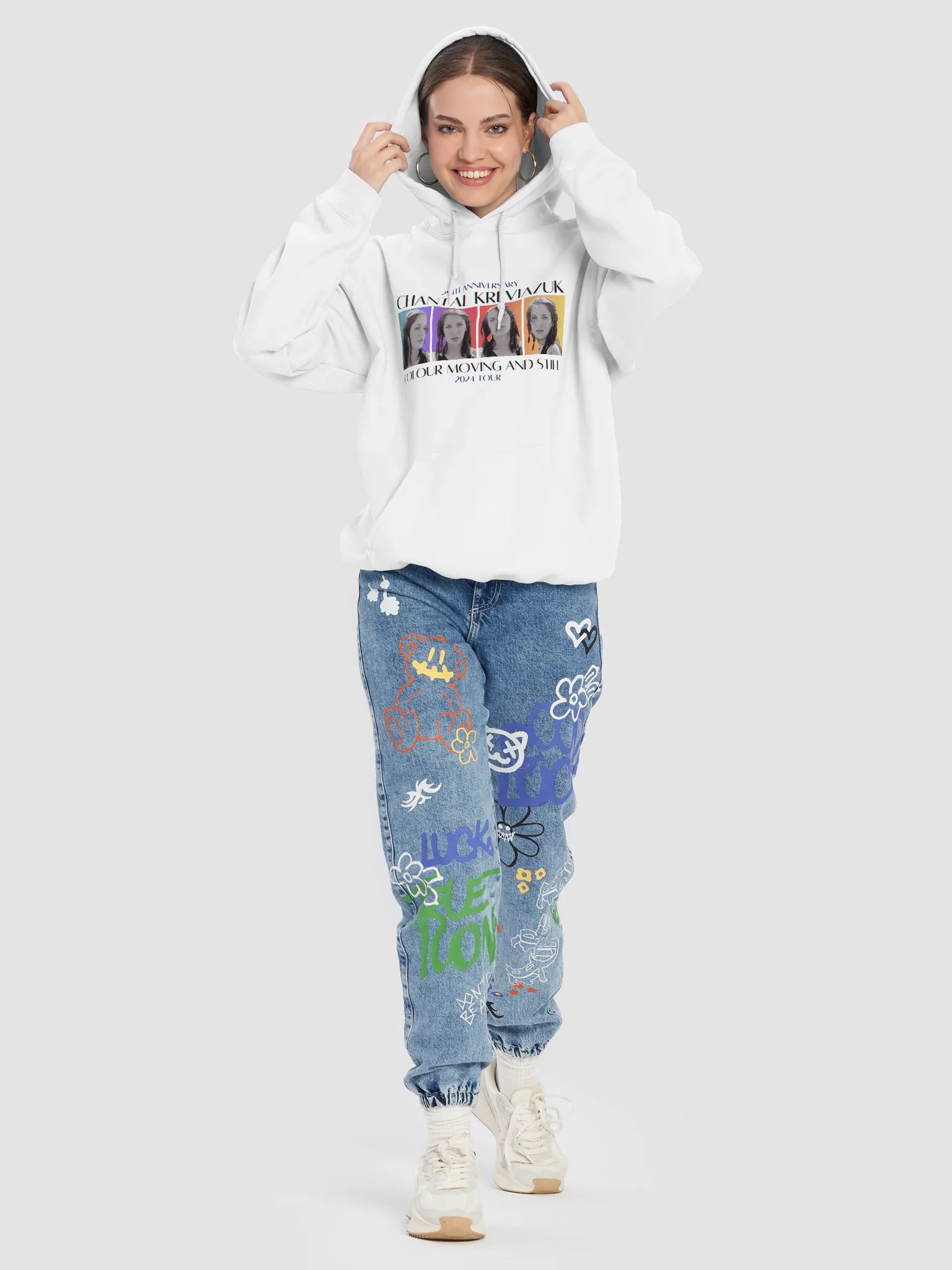 CMAS25 Official Tour Hoodie - 2024 Tour (White4) product image (39)
