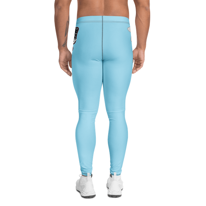 Be Lovely Butterfly Men's Leggings Columbia Blue product image (2)