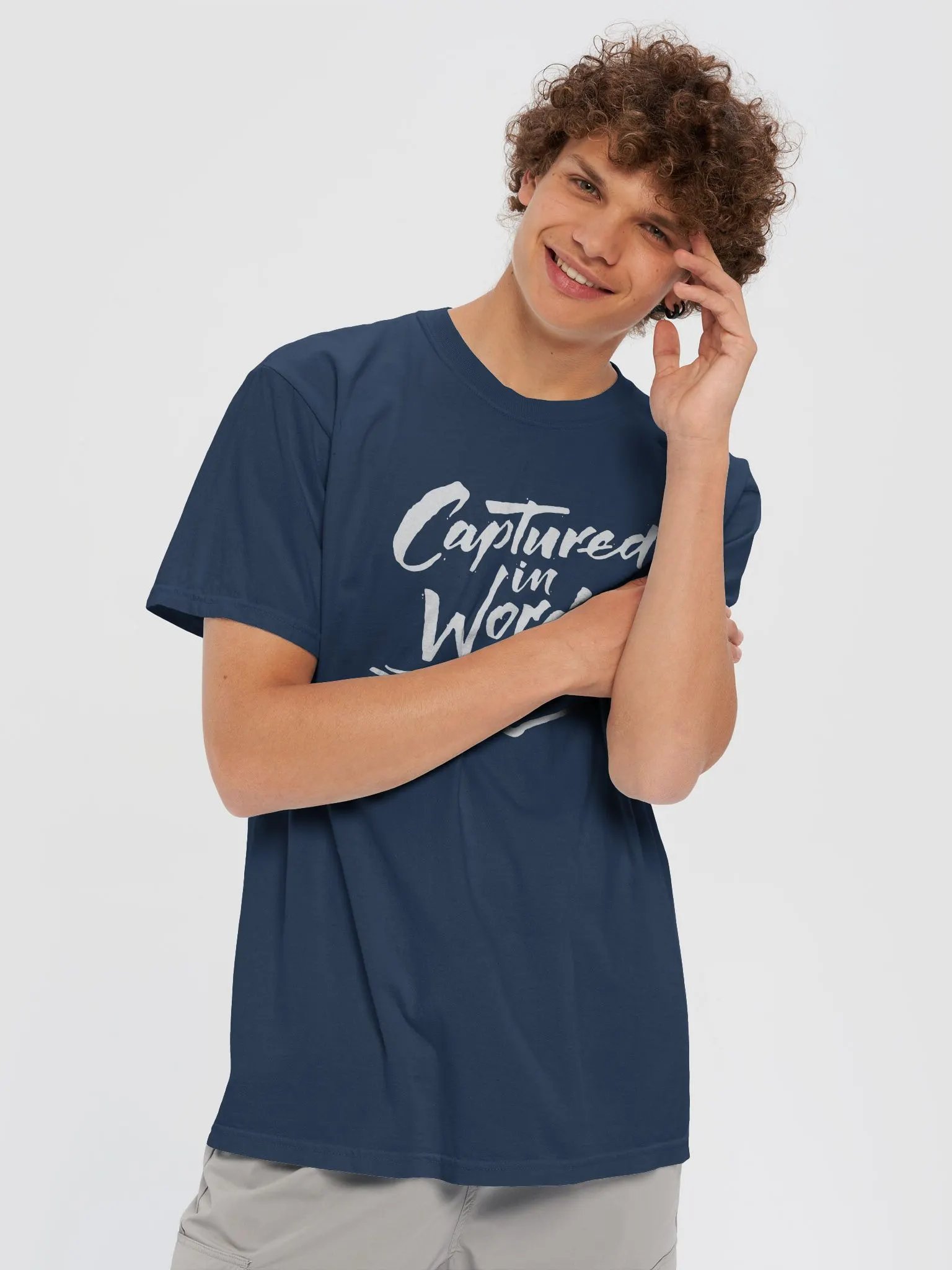 Captured in Words Comfort Colors Heavyweight T-Shirt product image (5)