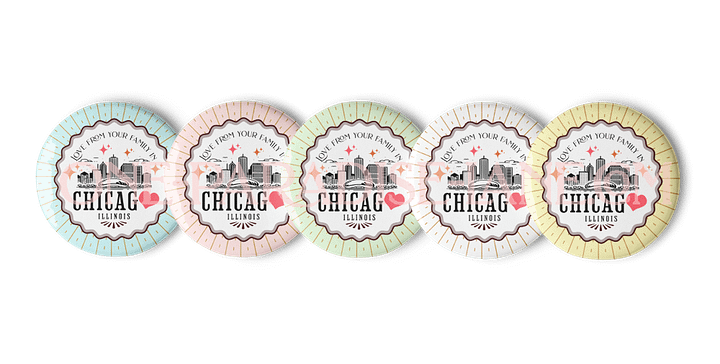Love From Your Family in Chicago Illinois Pins product image (2)