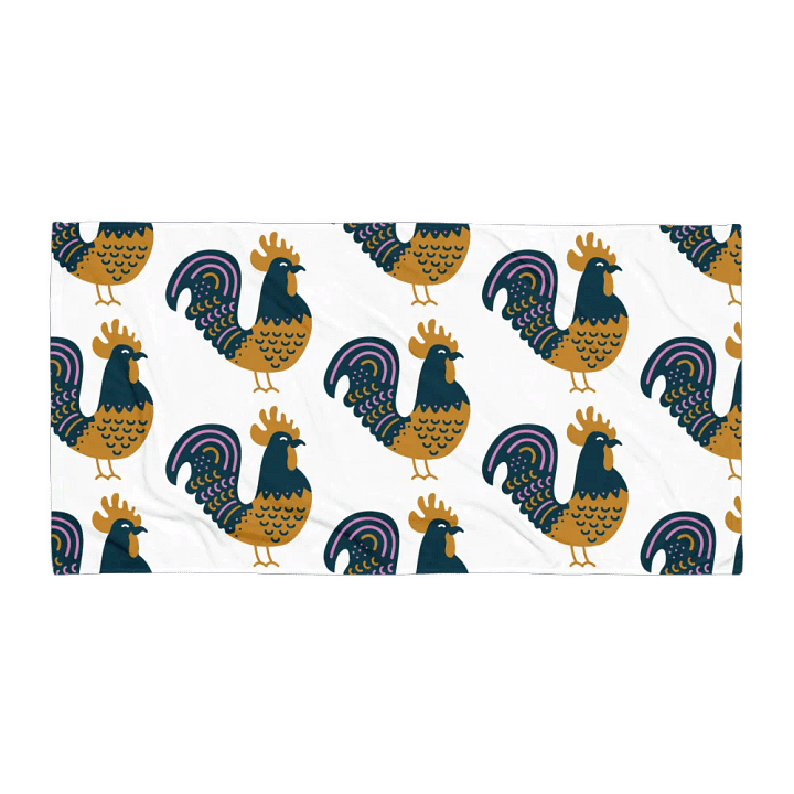 Rooster Bath Towel product image (1)