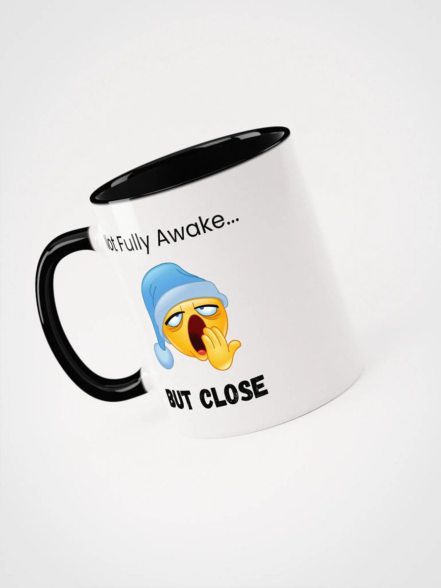 Not Fully Awake... But Close Emoji Ceramic Mug product image (3)