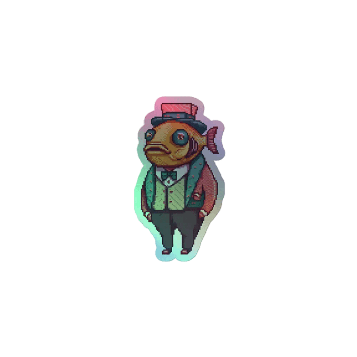 Where are they going? - Event Fish! Sticker product image (1)