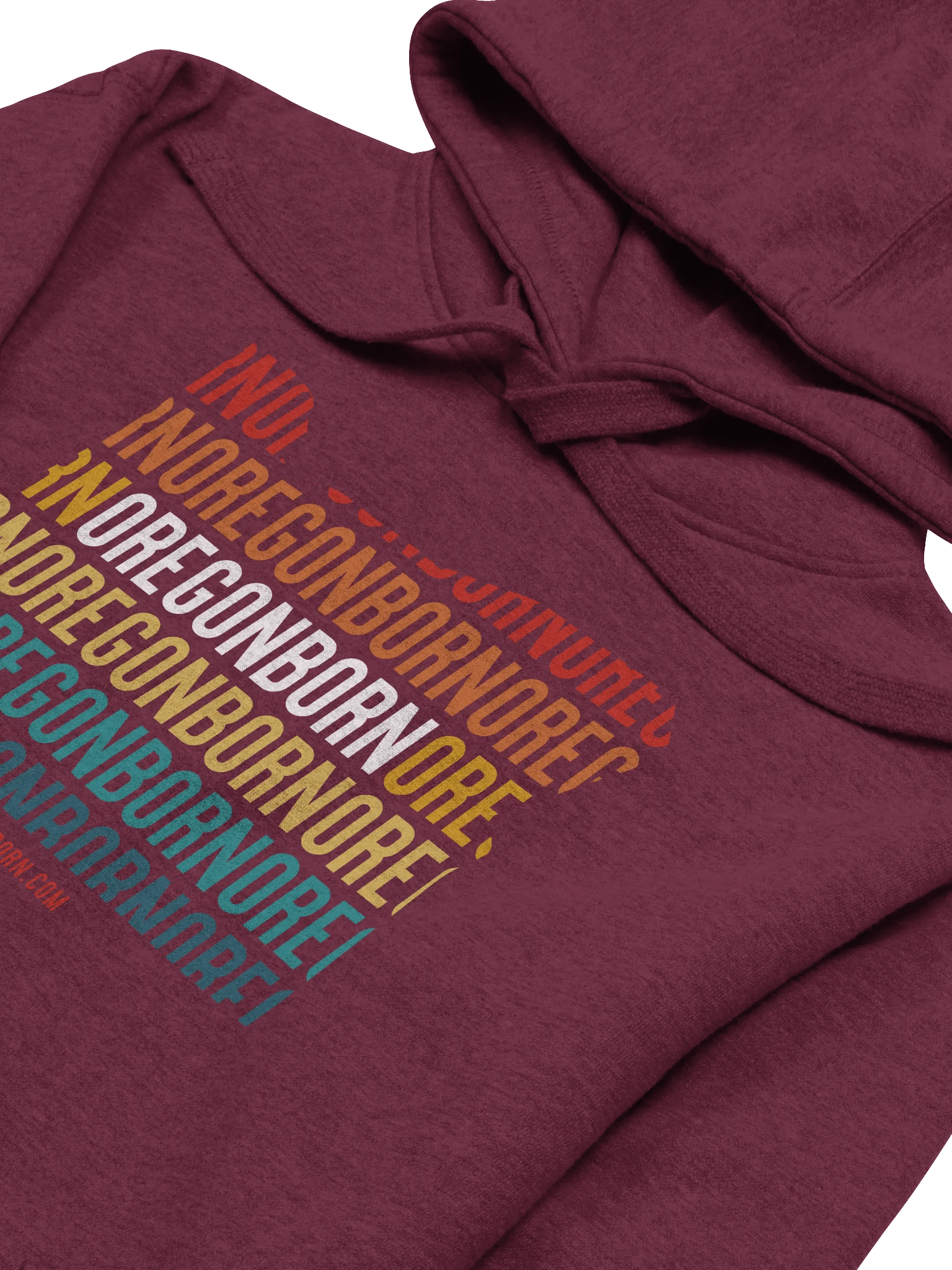 OregonBorn Vintage Sunset Hoodie product image (2)