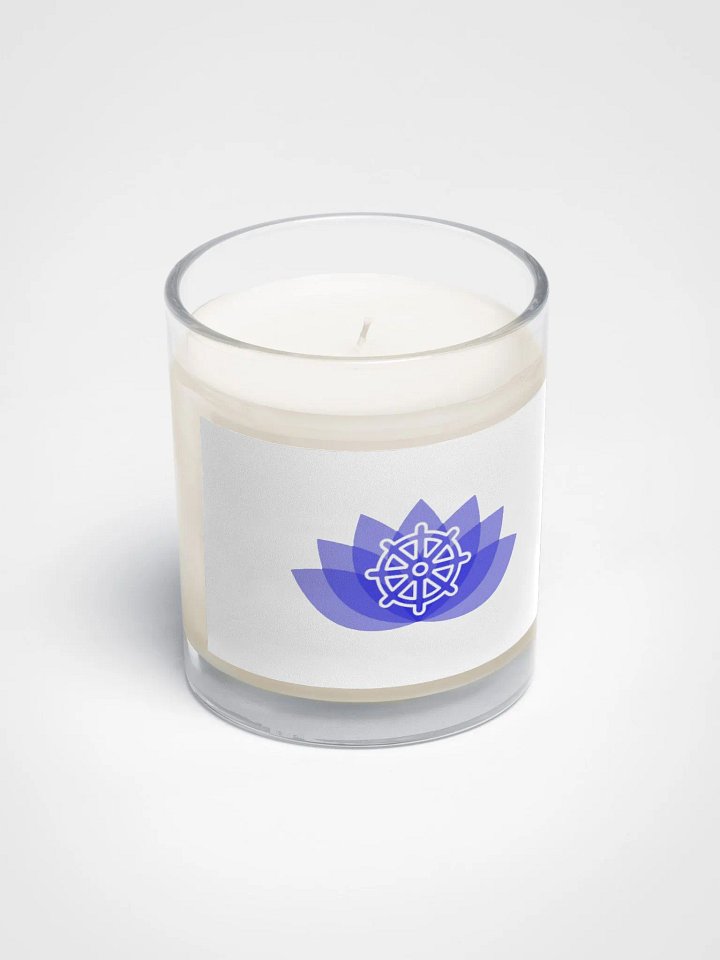 Blue Lotus Meditation Candle product image (2)