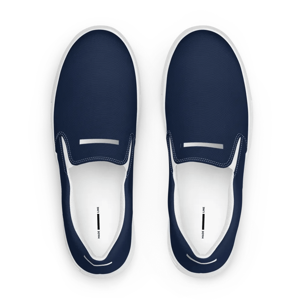 Made Line Slip-On Shoes Navy and White product image (2)