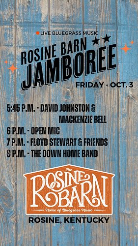 Come out and see us!